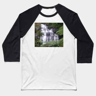 Rainforest Waterfall Baseball T-Shirt
